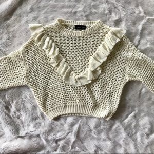 White Knit Sweater
